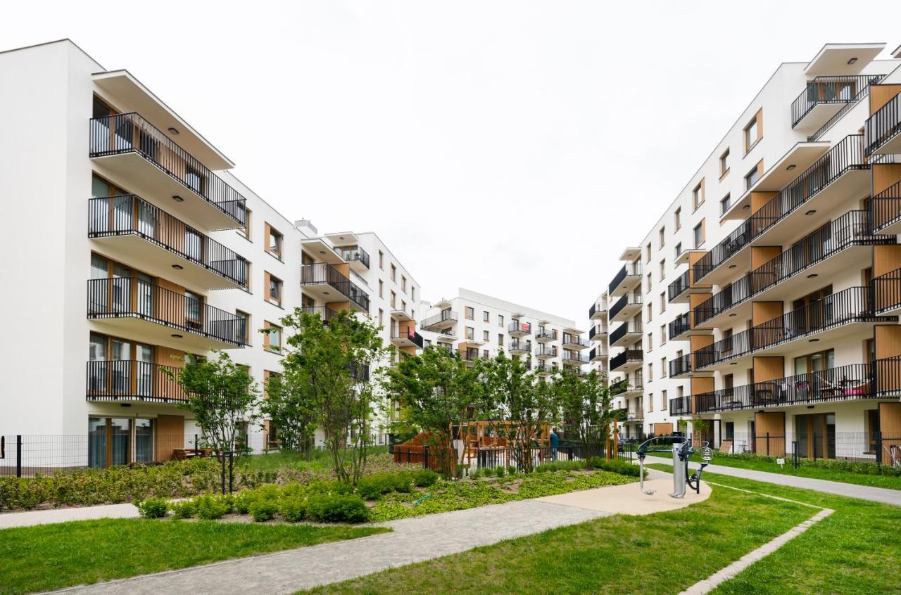 Wola Skwer Happy Apartment Warsaw Exterior photo